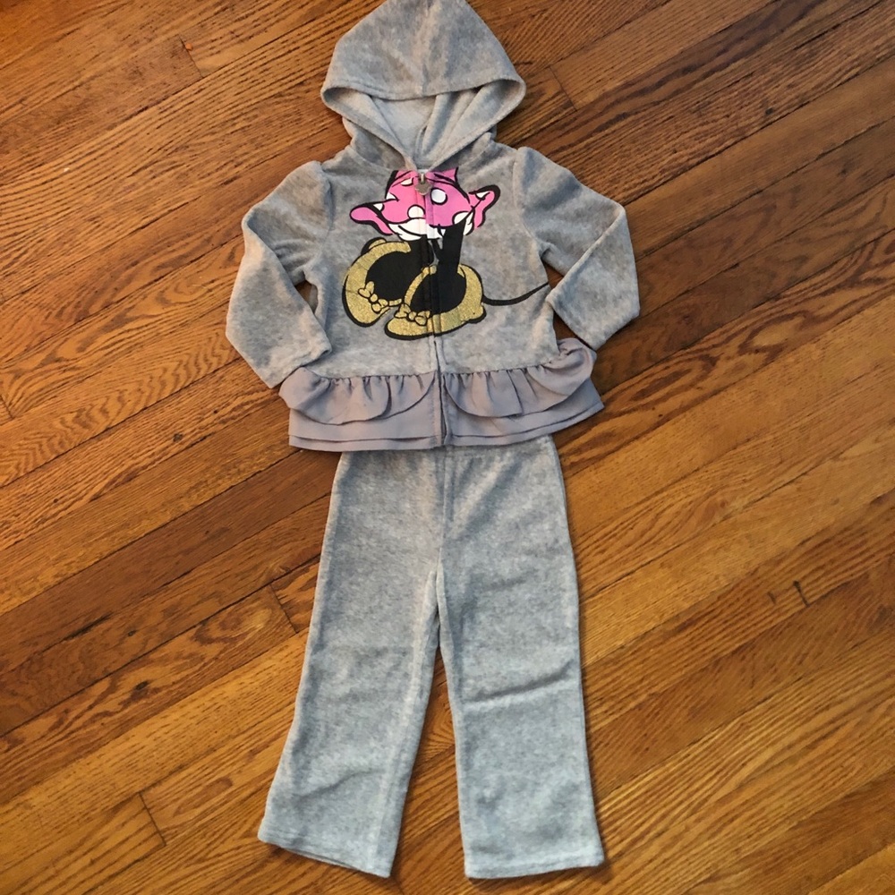 Minnie Mouse Sweatshirt & Pant Set 12-18 Months